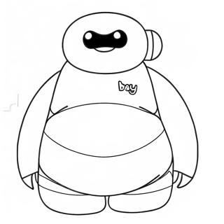 Baymax Coloring Page 138438-69771