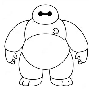 Baymax Coloring Page 138438-69772