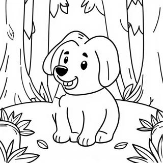 Stanley In A Magical Forest Coloring Page 138493 69827