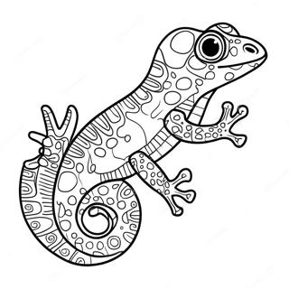 Gecko Coloring Page 138514-69830