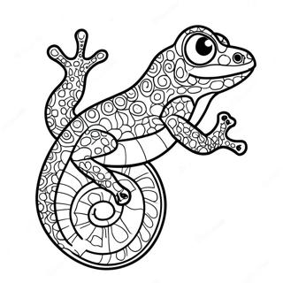 Gecko Coloring Page 138514-69831