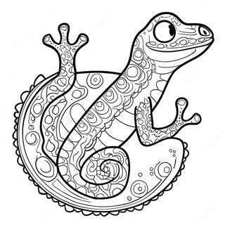 Gecko Coloring Page 138514-69832