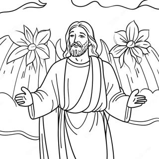 Jesus Miracles Coloring Pages