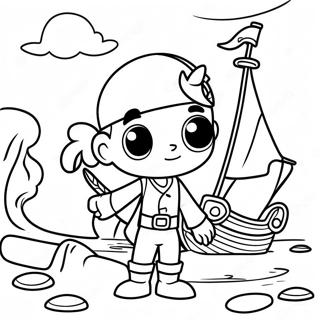 Jake And The Neverland Pirates Coloring Pages