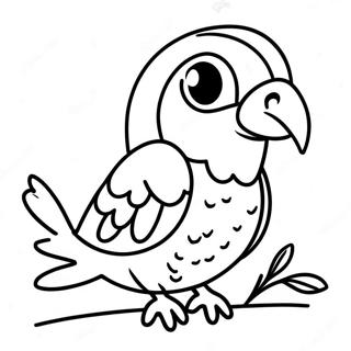 Scully The Parrot Coloring Page 138901-70146