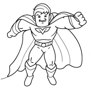 Super Hero Coloring Pages