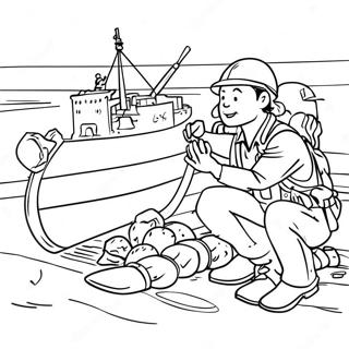 D Day Coloring Pages