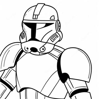 Phase 2 Clone Trooper In Action Coloring Page 139181 70359