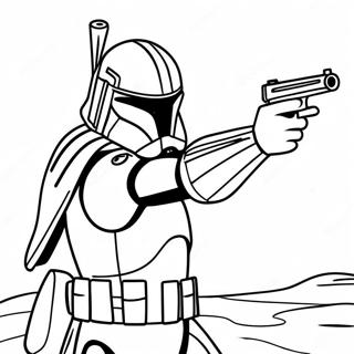 Dynamic Phase 2 Clone Trooper Coloring Page 139182 70363