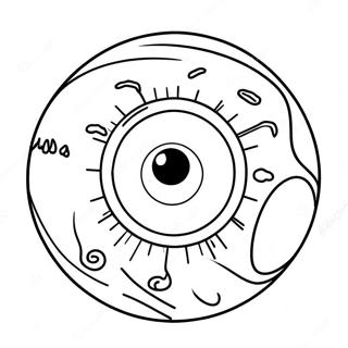 Eyeball Coloring Page 139282-70431