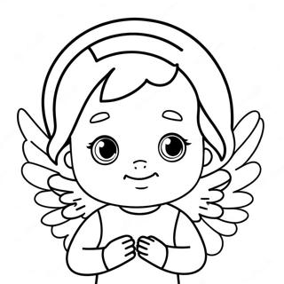 Little Angel Coloring Pages