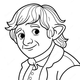 Bilbo Baggins Adventure Coloring Page 139487-70594