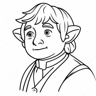 Bilbo Baggins Adventure Coloring Page 139487-70595