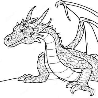 Smaug The Dragon Coloring Page 139488-70600