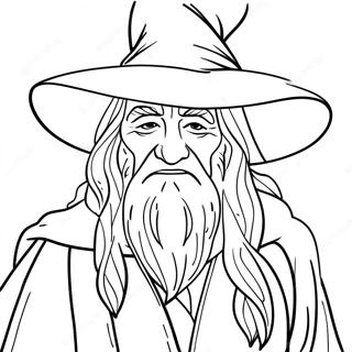 Gandalf The Grey Coloring Page 139489-70603