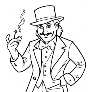 Magician Coloring Page 139511-70612