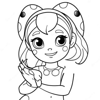 Superhero Kwami Miraculous Ladybug Coloring Pages