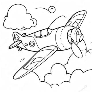 Airplane Coloring Pages