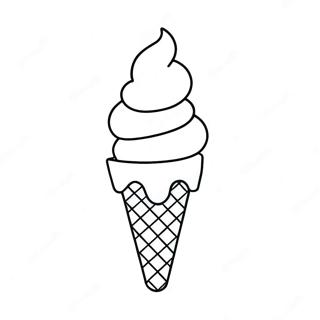 Ice Cream Cone Coloring Page 139691-70751