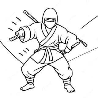 Ninja Coloring Pages