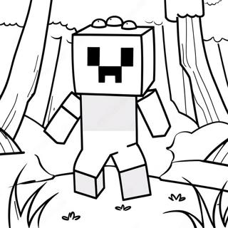 Minecraft Coloring Pages