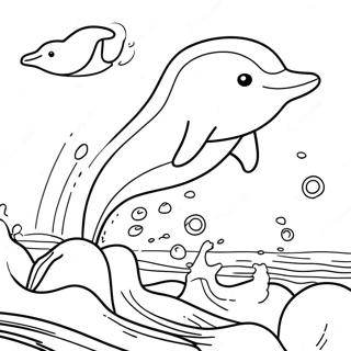 Dolphin Coloring Pages