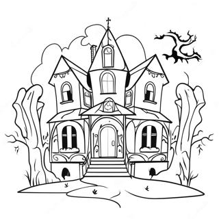 Horror Coloring Pages