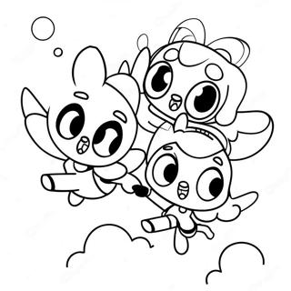 Powerpuff Girls Coloring Pages