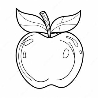 Colorful Apple Coloring Page 15253-3327