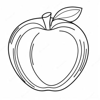 Colorful Apple Coloring Page 15253-3328