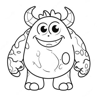 Monster Coloring Pages