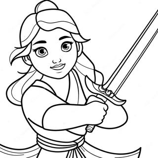 Brave Mulan Coloring Page 1546-2647