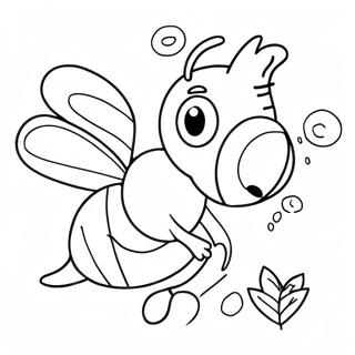 Bee Coloring Pages