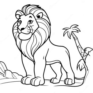 Lion King Coloring Pages