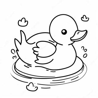 Duck Coloring Pages