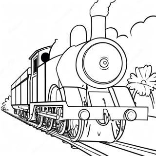 James The Red Engine Coloring Page 17175-3750