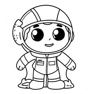 Among Us Crewmate Holding A Task Coloring Page 1726 2251