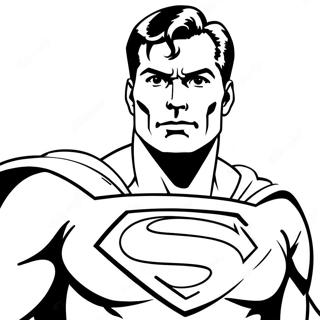 Superman In Action Coloring Page 17340 3798