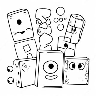 Numberblocks Fun Adventure Coloring Page 17529-3830