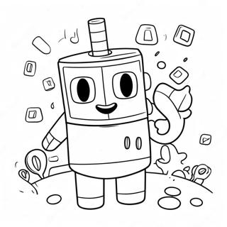 Numberblocks Fun Adventure Coloring Page 17529-3832