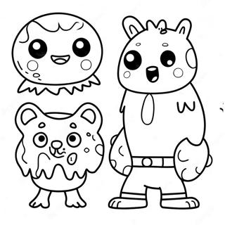 Toca Boca Coloring Pages