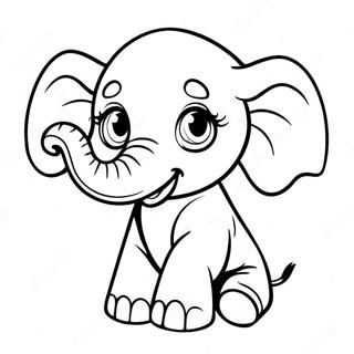 Elephant Coloring Pages