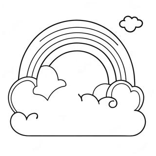 Rainbow Coloring Pages