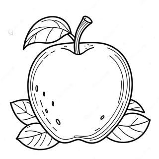 Apple Coloring Pages