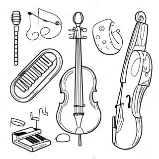 Music Coloring Pages