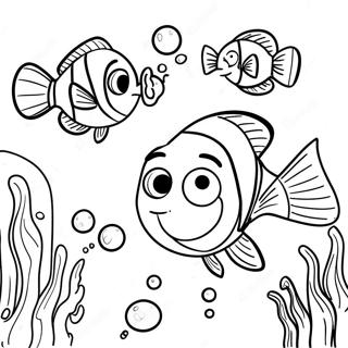 Finding Nemo Coloring Pages