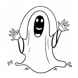 Ghost Coloring Pages