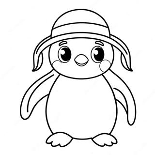 Penguin Coloring Pages