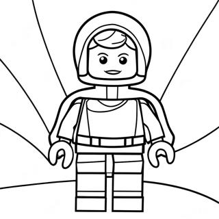 Lego Star Wars Jedi Knight Coloring Page 20457-4462