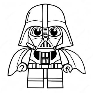 Lego Star Wars Darth Vader Coloring Page 20458-4467